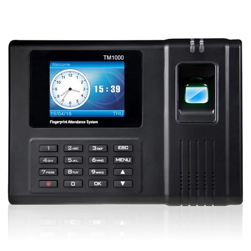 TM1000 Built in Battery Access Control With SMS Alert GPRS Fingerprint Time Attendance System